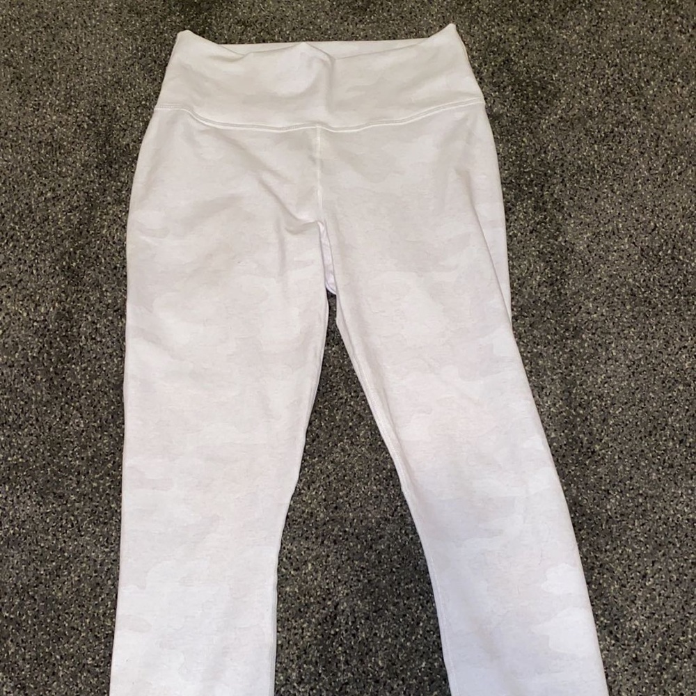 white camo fabletics leggings